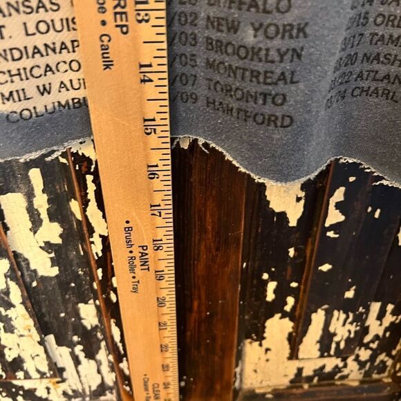 Astroworld Wish U Were Here distressed women’s cutoff tour hoodie. Size Small. - Picture 6 of 7